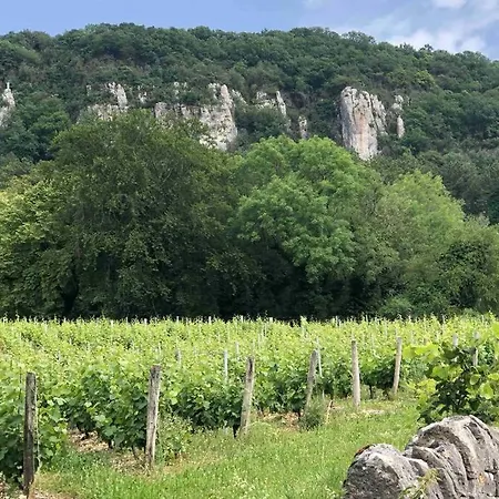 度假居 Maison Au Coeur Du Vignoble Jurassien 90 M2 *